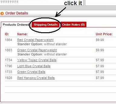 Order Details Order Details