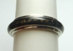 Tibetan Mantra Spinning Ring