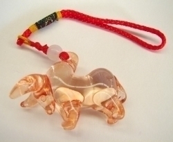 Liuli Rhinoceros Charm