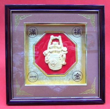A Bucket of Gold Picture Frames