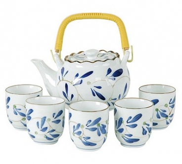Chinese Blue Tea Set