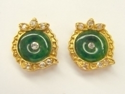 Jade Stud Earrings