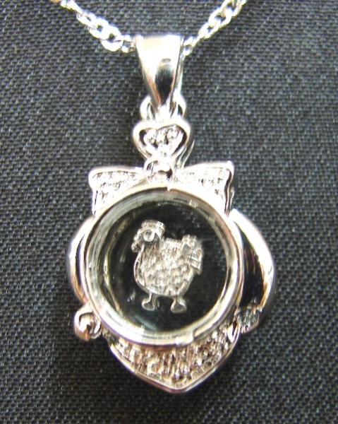 Silver Rooster Pendants