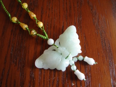 Jade Butterfly Necklaces