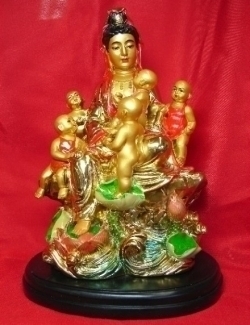 Kuan Yin Bringing Children
