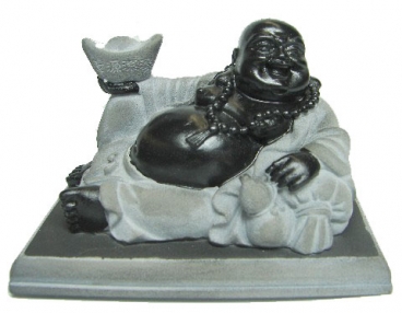 Lying Down Black Buddha