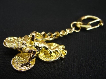 Feng Shui Money Frog Keychains