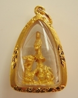 Small Standing Guan Yin on Dragon