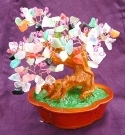 Large Mix Crystal Gem Trees