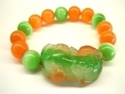 Cat Eye Stone Pi Yao Bracelets