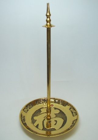 Copper Tower Incense Burner