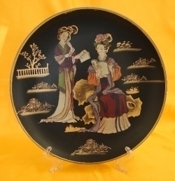 Oriental Style Plate Display