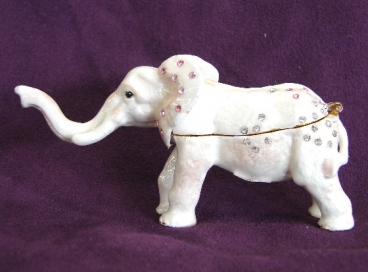 Bejeweled Elephant Figurine