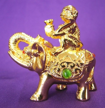 Monkey on Elephant