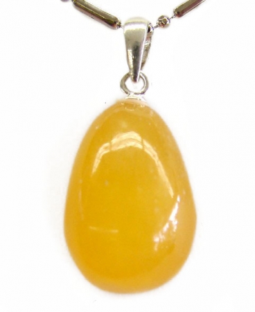 Orange Calcite Pendant
