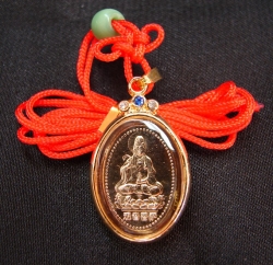 Golden Kwan Yin Necklace