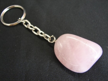 Rose Quartz Key Chain