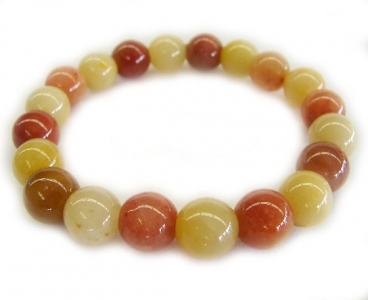Multi-Color Stone Beaded Bracelet