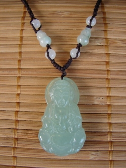 Jade Kwan Yin Necklace