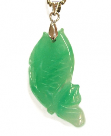Jade Fish Pendant