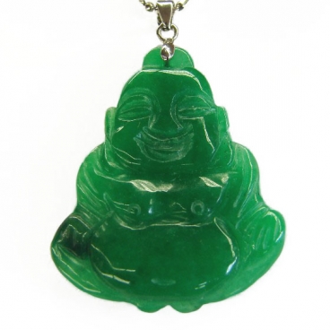 Jade Buddha Pendant