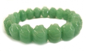 Green Jade Pig Bracelet 