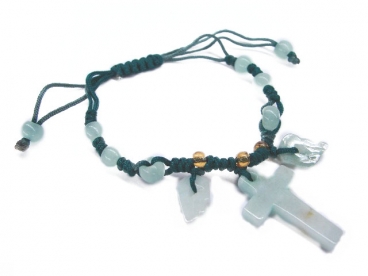 Jade Cross Bracelet