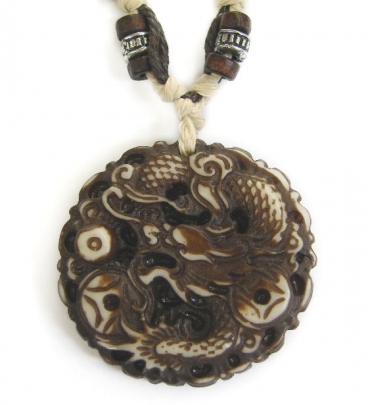 Tibetan Dragon Necklace