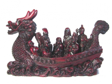 Seven Gods of Good Fortune on Treasure Boat