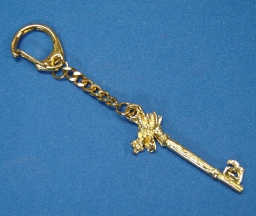 Key with Dragon Head Key Chain