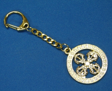 Cross Vajra Key Chain