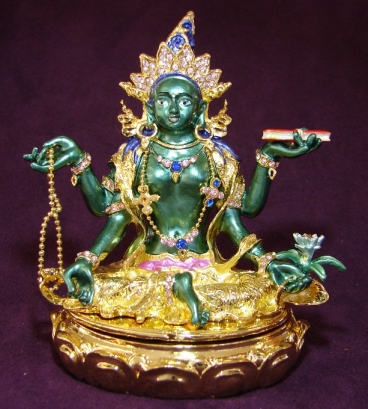 Bejeweled Fertility Green Tara