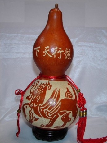 Big Feng Shui Natural Gourd for Displaying
