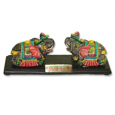 Pair of Elephant Statues