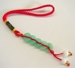 Jade Coin Charm