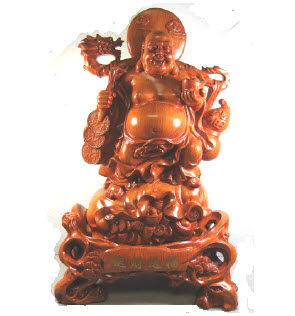 Big Standing Money Buddha