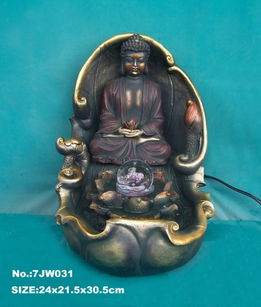 Water Fountain Gautama Siddhattha Buddha