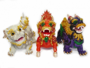 3 Celestial Guardians With Implements