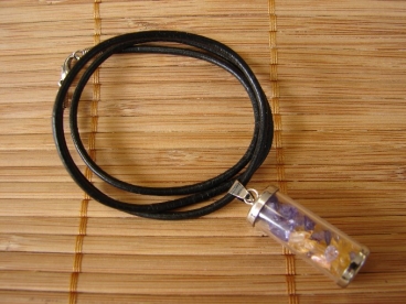 Amethyst & Citrine Pendant