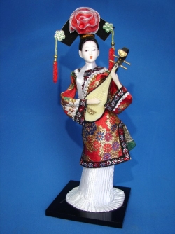 Chinese Collectible Doll with PiPa