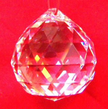 10 of Clear Hanging Crystal Balls