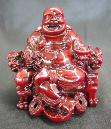 Buddha on Dragon Chair