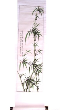 Lucky Bamboo Scroll Picture