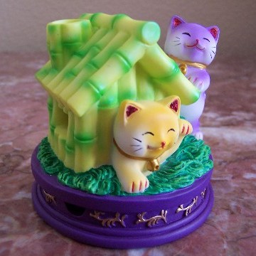 Lovely Cat Incense Burner
