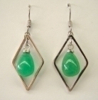 Jade Drop Earrings