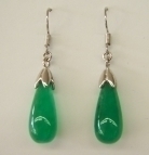 Jade Drop Earrings