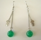 Jade Drop Earrings
