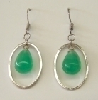 Jade Drop Earrings