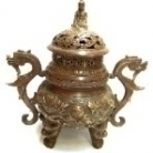 Solid Brass Incense Burner