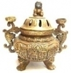 Solid Brass Incense Burner